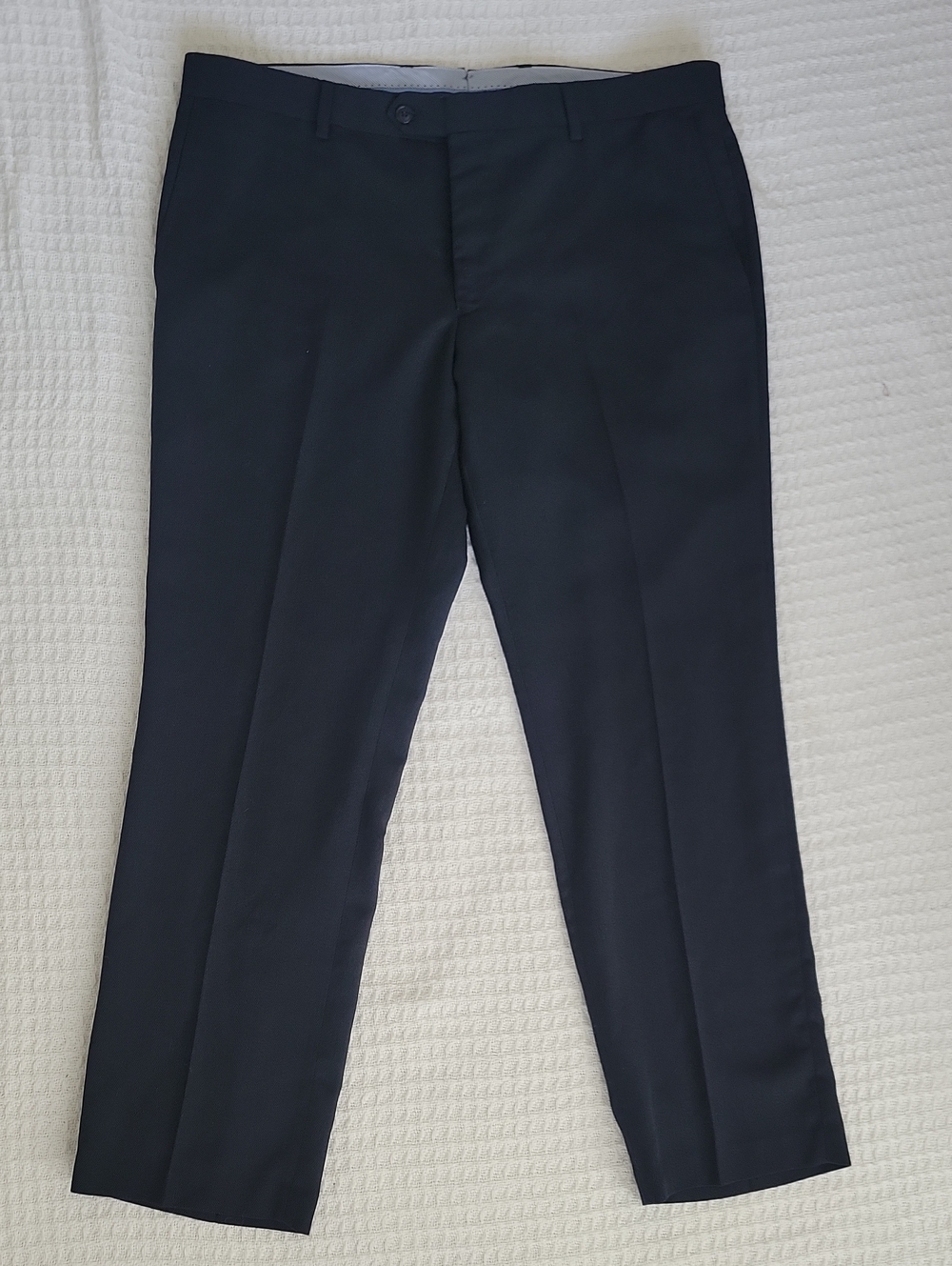 Tailorbyrd Men's Dark Navy Dress Pants